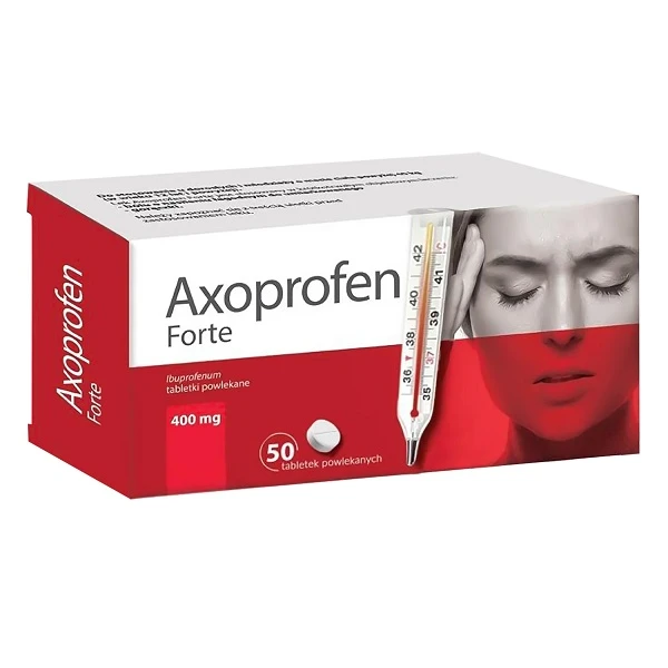 Axoprofen Forte 400mg, 50 tabletek