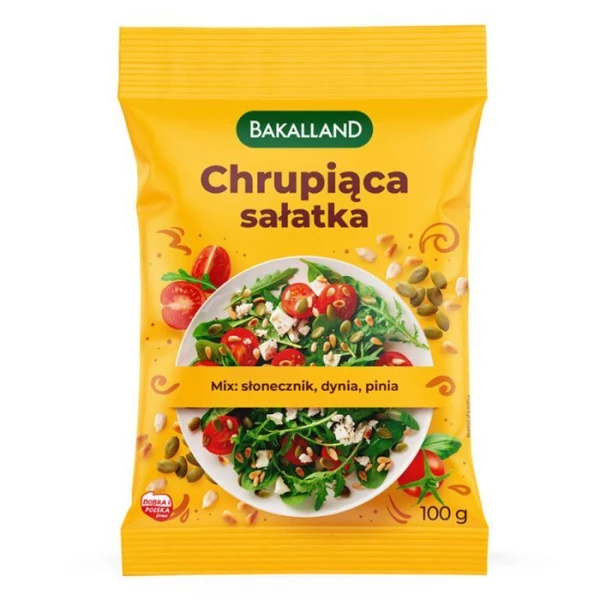 Bakalland, chrupiąca sałatka, dodatek do dań i sałatek, 100g
