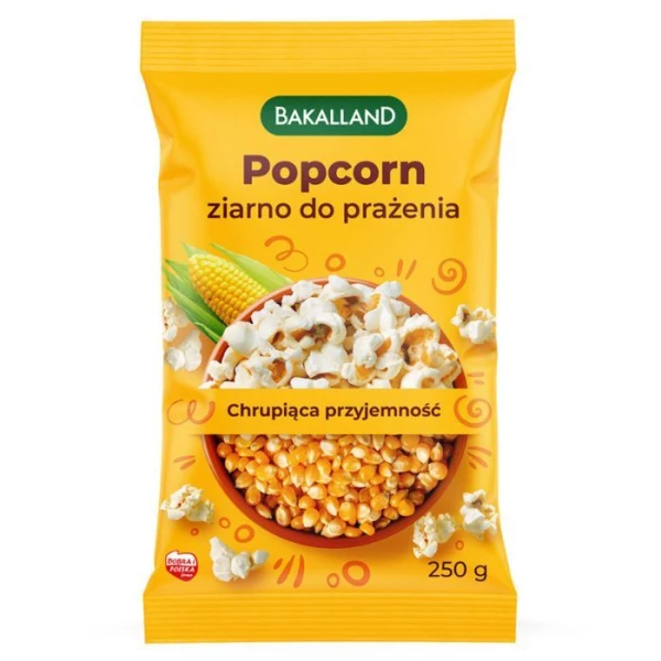 Bakalland, popcorn, ziarno do prażenia, 250g