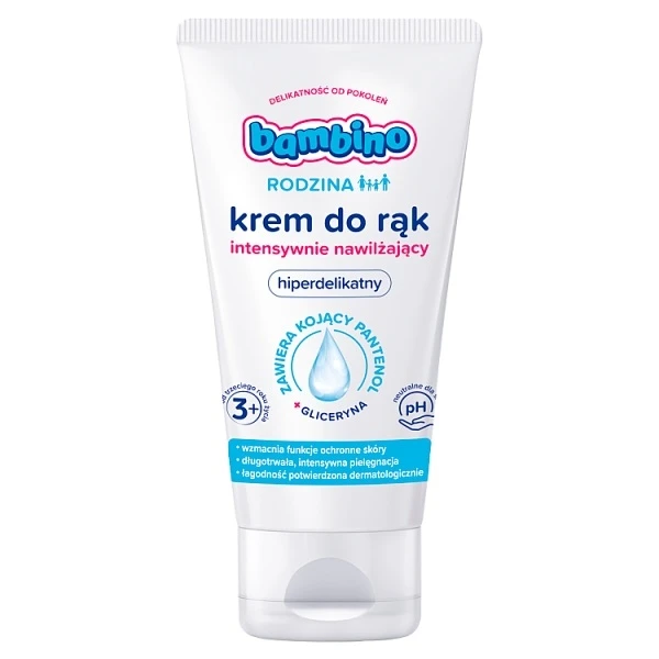 Bambino Rodzina, krem do rąk intensywnie nawilżający, 75ml