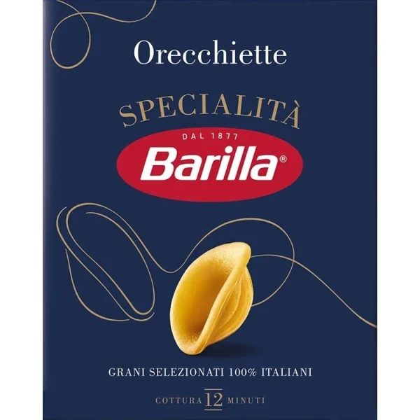 Barilla Specialita, włoski makaron, Orecchiette, 500g
