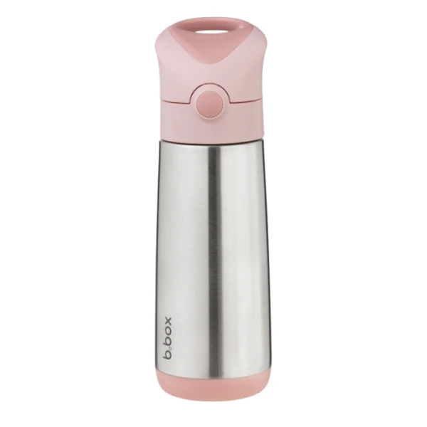 B.Box, bidon termiczny, Blush Crush, różowy, po 3 roku życia, 500ml
