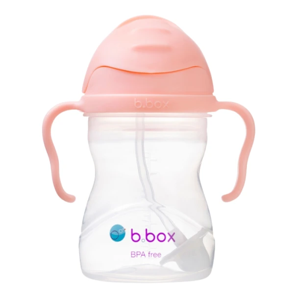 B.Box, bidon niekapek ze słomką i obciążeniem, Gelato Tutti Frutti, po 6 miesiącu, 240ml