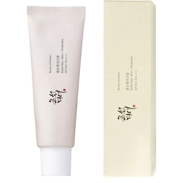 Beauty Of Joseon, Relief Sun Rice + Probiotics, nawilżający krem przeciwsłoneczny SPF50+ Rice, 50ml