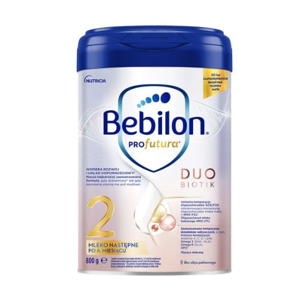 Bebilon Profutura DuoBiotik 2, mleko następne, po 6 miesiącu życia, 800g