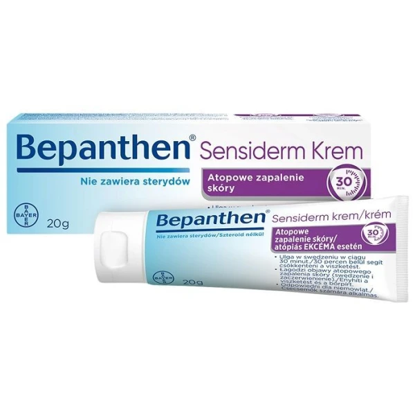 Bepanthen Sensiderm, krem do skóry atopowej i z egzemą, 20g