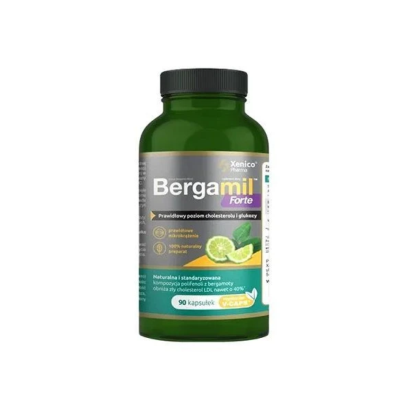 Bergamil Forte, 90 kapsułek
