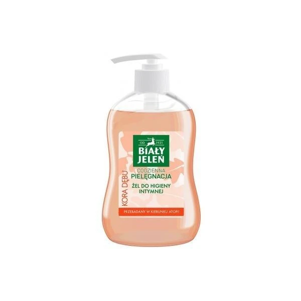 Biały Jeleń, żel do higieny intymnej, kora dębu, 500ml