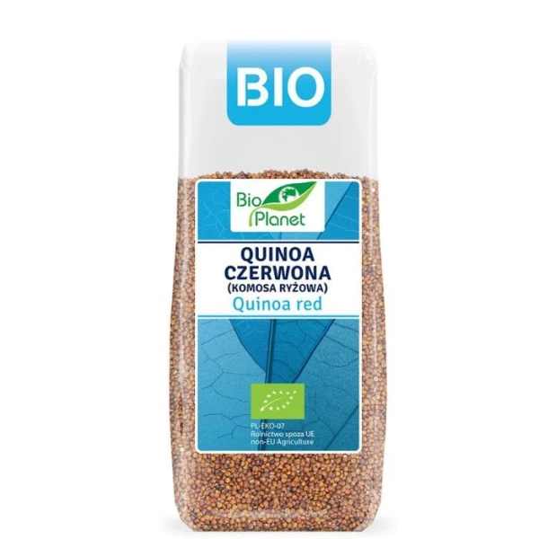 Bio Planet, Quinoa czerwona, komosa ryżowa, 250g