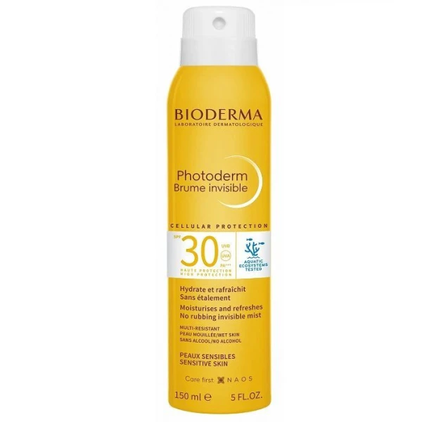 Bioderma Photoderm Brume Invisible, mgiełka do opalania SPF30, 150ml