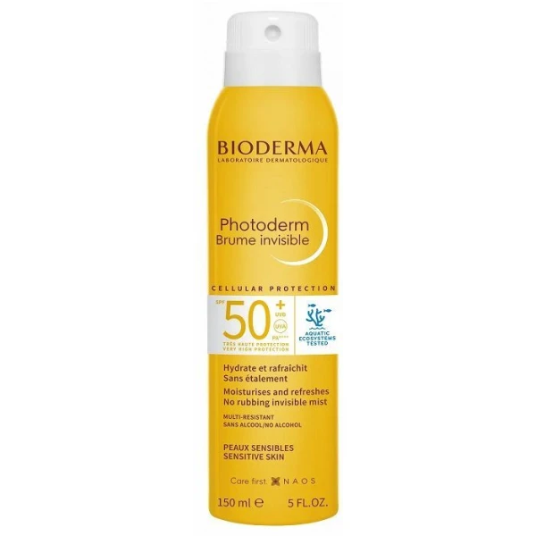 Bioderma Photoderm Brume Invisible, mgiełka do opalania SPF50+, 150ml