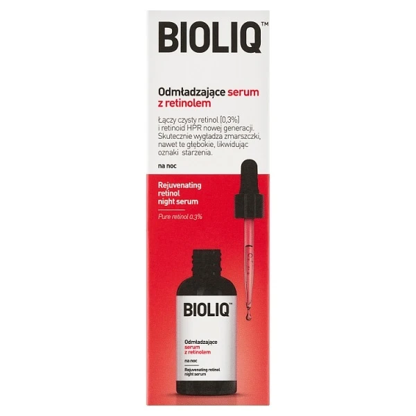Bioliq Pro, odmładzające serum z retinolem, na noc, 20ml