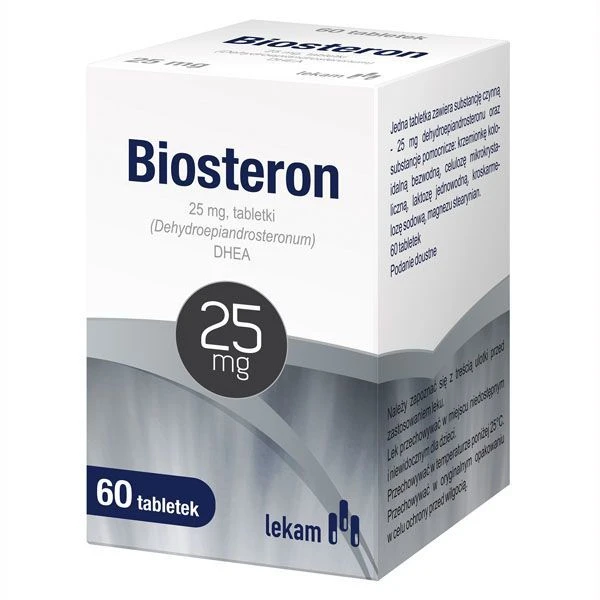 Biosteron 25mg, 60 tabletek