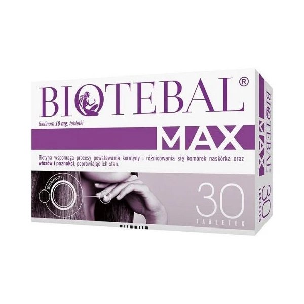 Biotebal Max 10mg, 30 tabletek