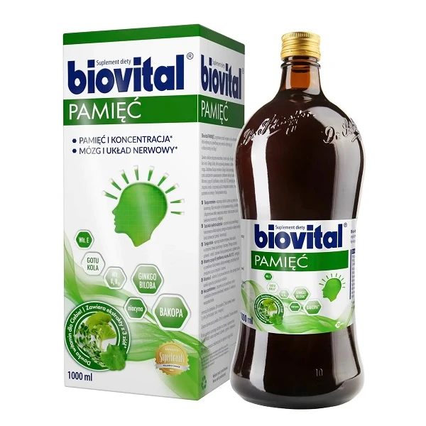 Biovital Pamięć, płyn, 1000ml