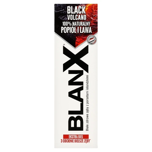 Blanx Black Volcano, wybielająca pasta do zębów, 75ml