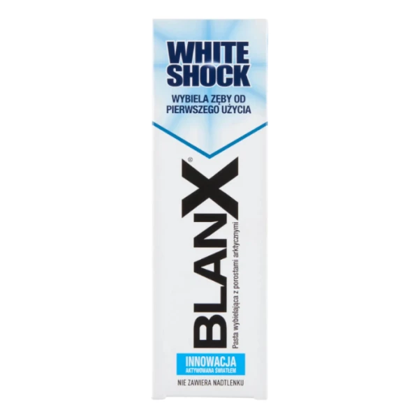 Blanx White Shock, pasta do zębów wybielająca, 75ml