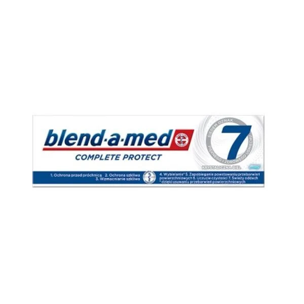 Blend-a-med Complete Protect, pasta do zebów, Krystaliczna Biel, 75ml