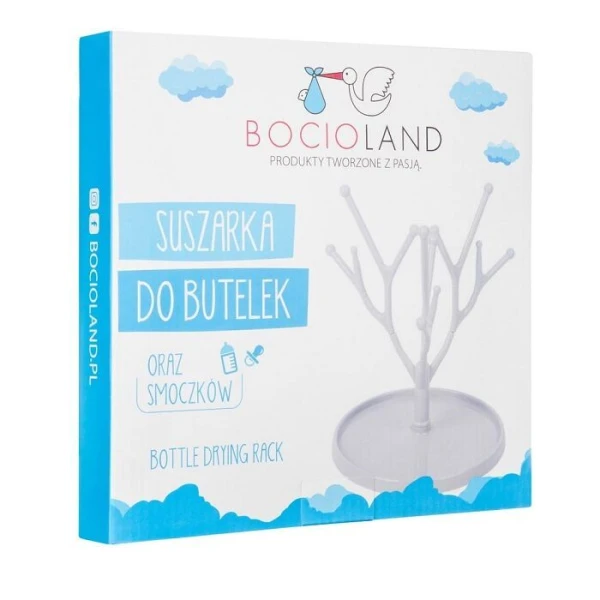 Bocioland, suszarka do butelek i smoczków, 1 sztuka
