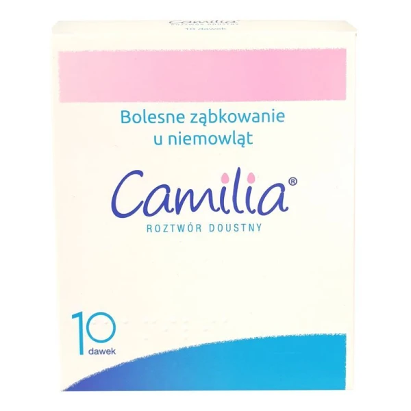 Boiron, Camilia, bolesne ząbkowanie u niemowląt, roztwór doustny, 10 dawek IR*