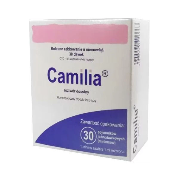 Boiron, Camilia, bolesne ząbkowanie u niemowląt, roztwór doustny, 30 dawek IR*