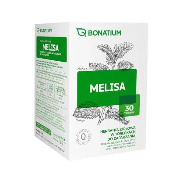 Bonatium, Melisa, herbatka ziołowa, 30 saszetek