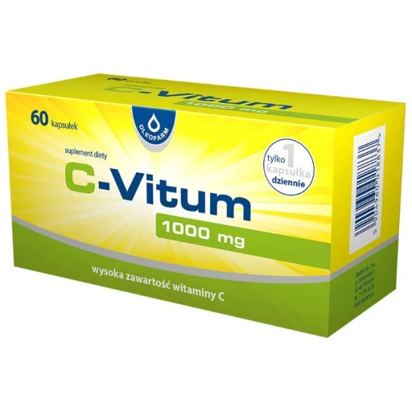 C-Vitum 1000mg, 60 kapsułek