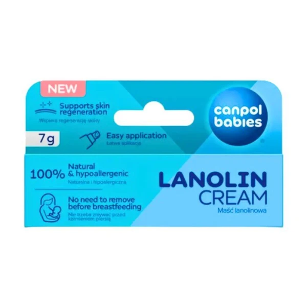 Canpol, maść lanolinowa do brodawek sutkowych, 7g