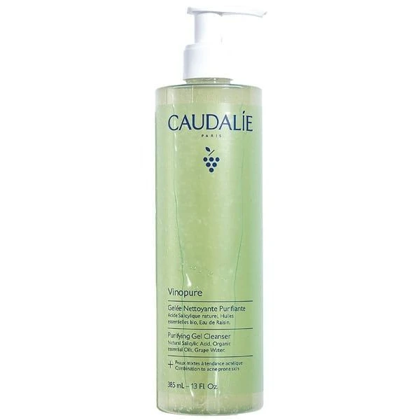 Caudalie Vinopure, oczyszczający żel myjący do twarzy, 385ml