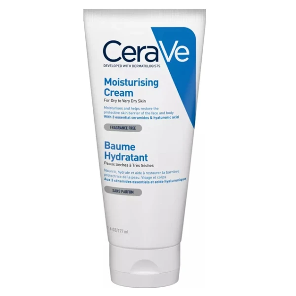 CeraVe, balsam nawilżający do suchej i bardzo suchej skóry twarzy i ciała, 177ml