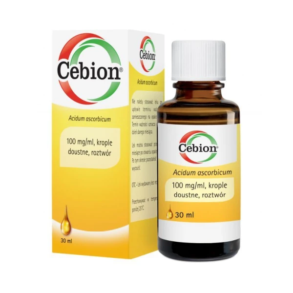 Cebion 100mg/ml, krople doustne, 30ml
