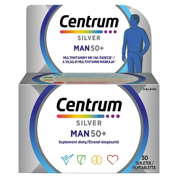 Centrum Silver Man 50+, 30 tabletek