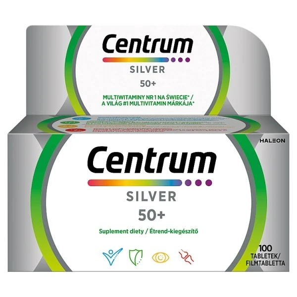 Centrum Silver 50+, 100 tabletek