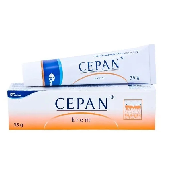 Cepan (20g+5g+5000IU+1g)/100g, krem, 35g