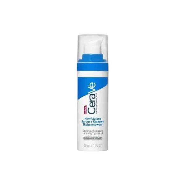 CeraVe, nawilżające serum z kwasem hialuronowym, 30ml