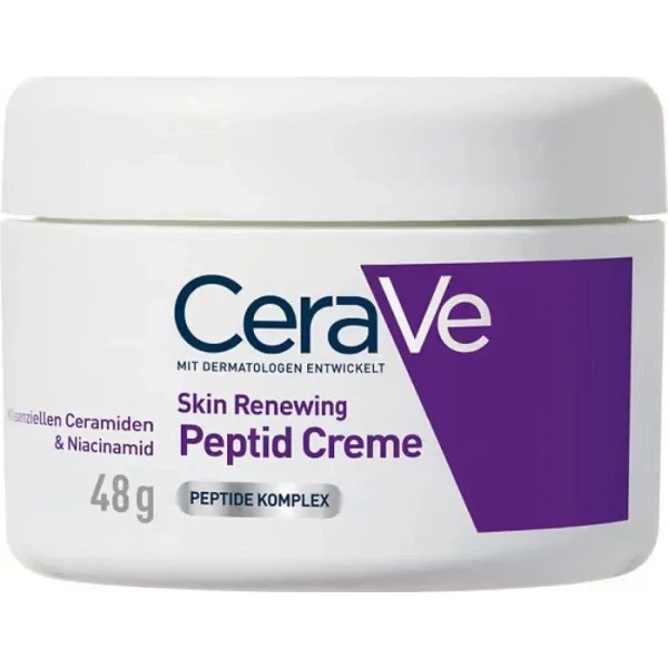 CeraVe Skin Renewing, krem peptydowy nawilżająco-ujędrniający, 48g