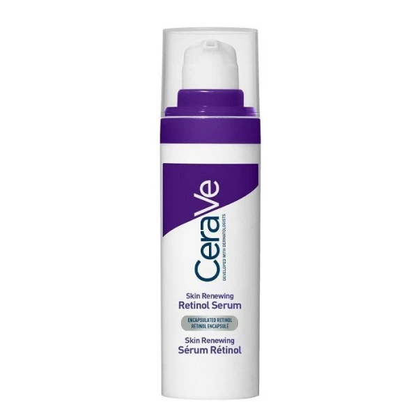 CeraVe Skin Renewing, przeciwzmarszczkowe serum z retinolem, na noc, 30ml