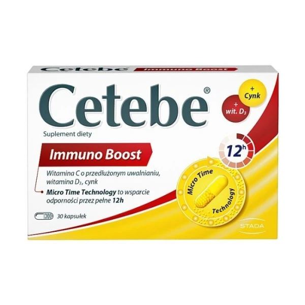 Cetebe Immuno Boost, 30 kapsułek