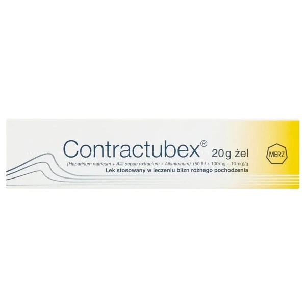Contractubex (50IU+100mg+10mg)/g, żel, 20g