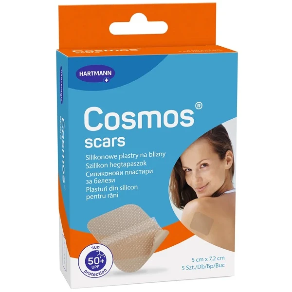 Plastry silikonowe na blizny, Cosmos Scars, 5 sztuk