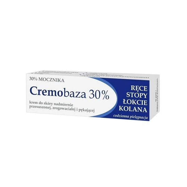 Cremobaza 30%, krem do skóry nadmiernie przesuszonej, zrogowaciałej i pękającej, 30g