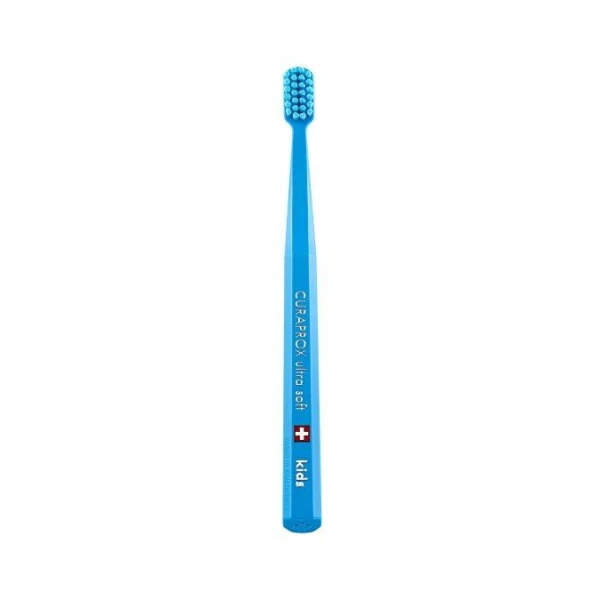 Curaprox Kids 5500, szczoteczka do zębów dla dzieci, 4-12 lat, Ultra Soft, mix kolorów, 1 sztuka