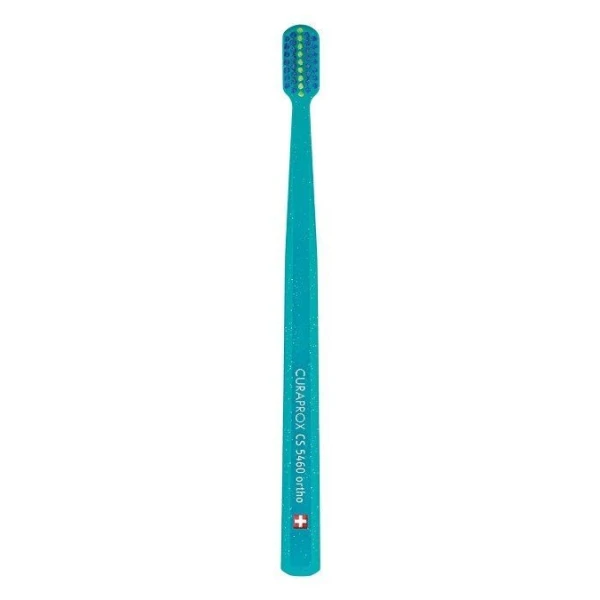Curaprox Ortho CS5460, ortodontyczna szczoteczka do zębów, Ultra Soft, mix kolorów, 1 sztuka