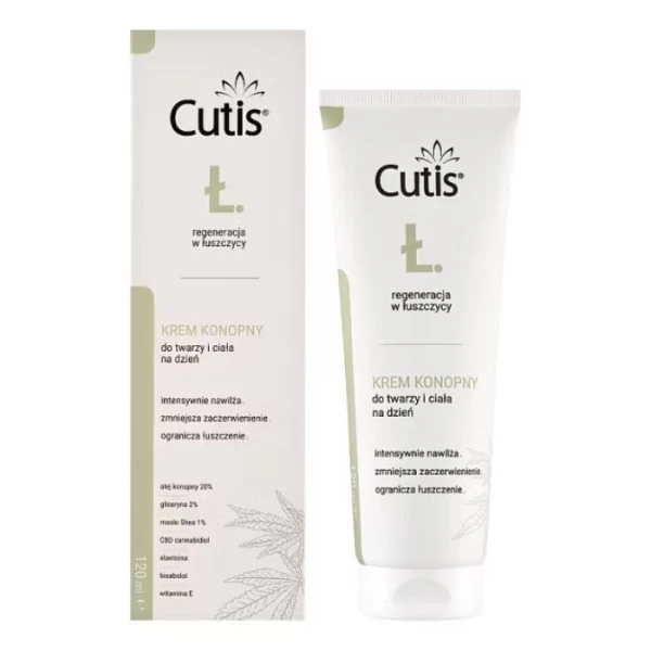 Cutis Ł-Łuszczyca, krem konopny 20%+CBD, 120ml