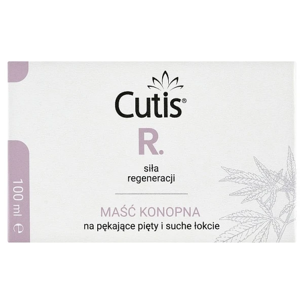 Cutis R, maść konopna na pękające pięty i suche łokcie, 100ml