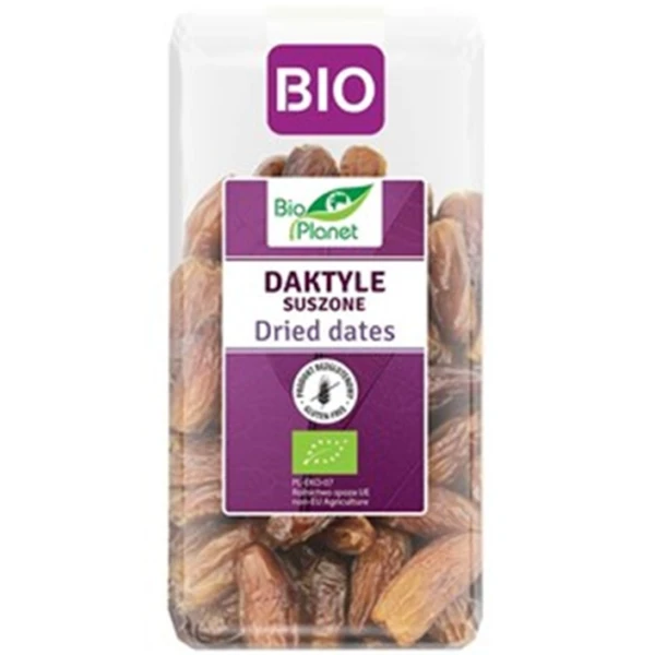 Bio Planet, daktyle suszone, bez pestek, bio, 400g