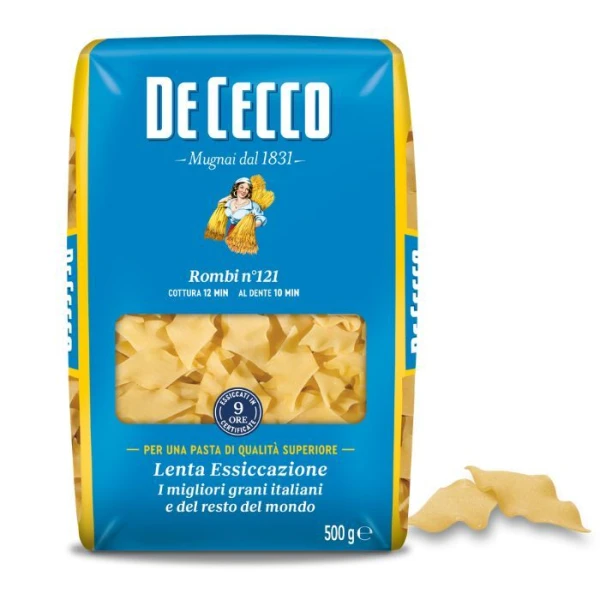 De Cecco, włoski makaron Rombi n°121, 500g