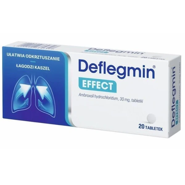 Deflegmin Effect 30mg, 20 tabletek