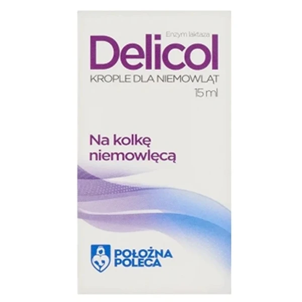 Delicol, krople na kolkę niemowlęcą, 15ml