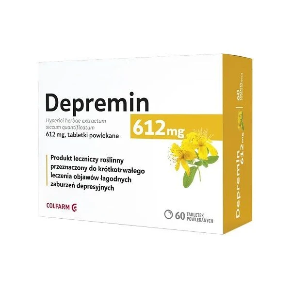 Depremin 612mg, 60 tabletek